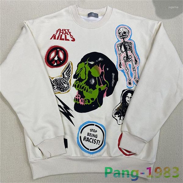 men's hoodies autumn winter 2022 sweatshirts men skull print hoodie mens vintage fashion round neck plush pullovers male streetwear, Black
men's hoodies autumn winter 2022 sweatshirts men skull print hoodie mens vintage fashion round neck plush pullovers male streetwear, Black