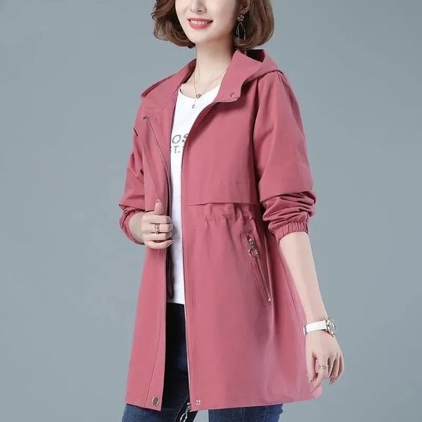 women's trench coats spring autumn jacket slim women's coat fashion windbreaker overcoat jacket hooded lady coat casual female out, Tan;black
women's trench coats spring autumn jacket slim women's coat fashion windbreaker overcoat jacket hooded lady coat casual female out, Tan;black