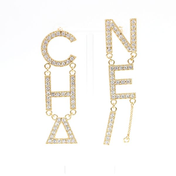 18k gold plated luxury brand charm designer letters c stud geometric famous women crystal rhinestone earrings wedding party jewerlry, Golden
18k gold plated luxury brand charm designer letters c stud geometric famous women crystal rhinestone earrings wedding party jewerlry, Golden