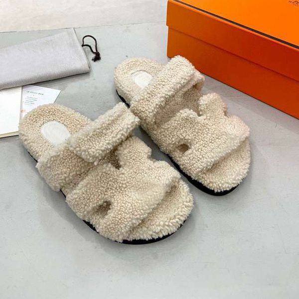 designers wool slippers chypre slides men women sandals winter fur furry slipper warm fur slide, Black
designers wool slippers chypre slides men women sandals winter fur furry slipper warm fur slide, Black