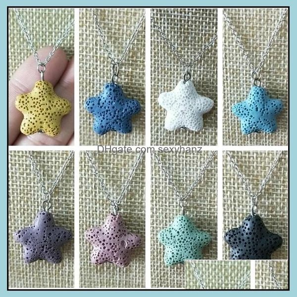 pendant necklaces starfsh lava rock bead volcano necklace aromatherapy essential oil diffuser necklaces black pendant stainless steel dhjvh, Silver
pendant necklaces starfsh lava rock bead volcano necklace aromatherapy essential oil diffuser necklaces black pendant stainless steel dhjvh, Silver