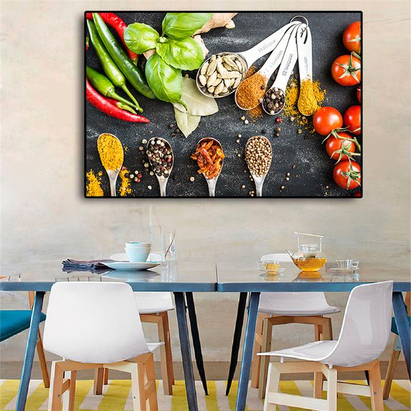 painting vegetables grains spices spoon kitchen food canvas painting cuadros posters and prints wall art picture living room home decor
painting vegetables grains spices spoon kitchen food canvas painting cuadros posters and prints wall art picture living room home decor