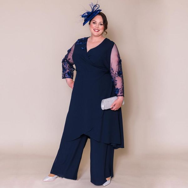 navy plus size mothers pant suits appliqued v neck pantsuits chiffon long sleeves groom mother dresses 2 pieces for wedding guest, Black;red
navy plus size mothers pant suits appliqued v neck pantsuits chiffon long sleeves groom mother dresses 2 pieces for wedding guest, Black;red