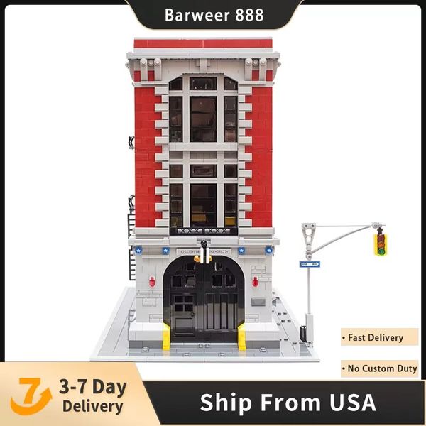 16001 block ghostbusters street view series firehouse headquarters model building blocks bricks kids education toys
16001 block ghostbusters street view series firehouse headquarters model building blocks bricks kids education toys
