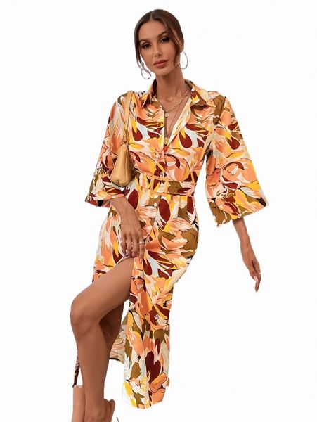 casual dresses allover print button front shirt dress k0co#, Black;gray
casual dresses allover print button front shirt dress k0co#, Black;gray