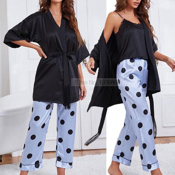 v-neck lace pyjamas kimono robe sleepwear gown suit pajamas sets women outfits, Black;red
v-neck lace pyjamas kimono robe sleepwear gown suit pajamas sets women outfits, Black;red