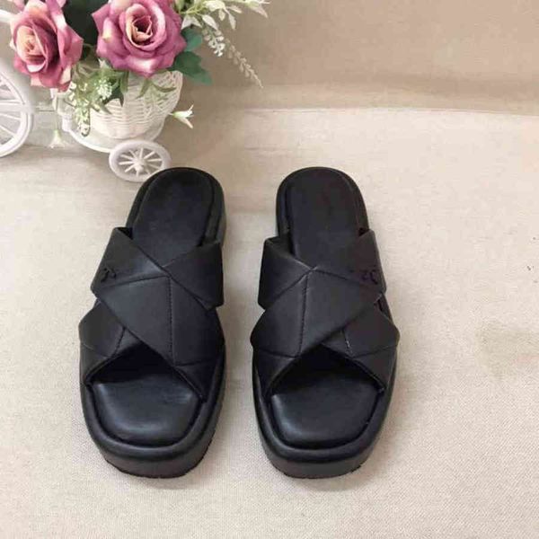 70% off designer women's luxury slippers home three corner standard thick leisure anti slip cross raised flat bottom in spring and of, Black
70% off designer women's luxury slippers home three corner standard thick leisure anti slip cross raised flat bottom in spring and of, Black