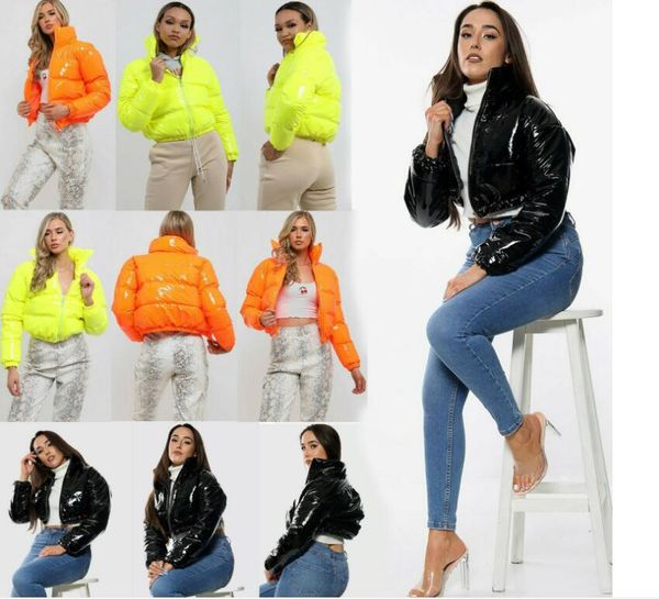 women's short jacket down jacket winter puff cotton fashion neutral coat bright bread, Black
women's short jacket down jacket winter puff cotton fashion neutral coat bright bread, Black