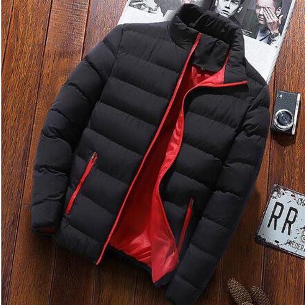 designer autumn winter cotton coat men's casual stand collar ultralight parka light coat windproof warm jacket asian size2974, Black
designer autumn winter cotton coat men's casual stand collar ultralight parka light coat windproof warm jacket asian size2974, Black