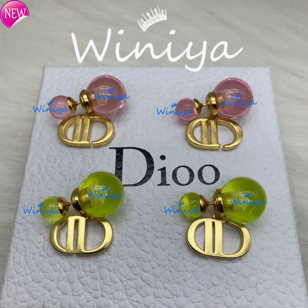 luxury brand design earrings d family / new letter size resin pearl classic earrings fashion s925 silver needle, Golden;silver
luxury brand design earrings d family / new letter size resin pearl classic earrings fashion s925 silver needle, Golden;silver