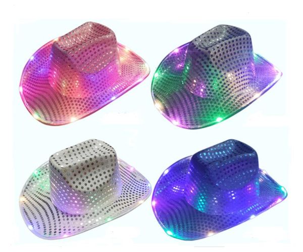 cowgirl led hat flashing light up sequin cowboy hats luminous caps halloween costume sn41312042436
cowgirl led hat flashing light up sequin cowboy hats luminous caps halloween costume sn41312042436