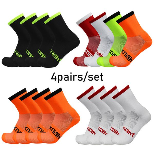 sports socks 4pairsset cycling comfortable breathable pro race outdoor mountain bike calcetines ciclismo 220905, Black
sports socks 4pairsset cycling comfortable breathable pro race outdoor mountain bike calcetines ciclismo 220905, Black