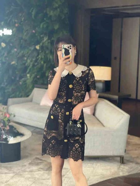 casual dresses fadan sp's -year-old baby collar small fragrance hollow button decoration belt lace dress, Black;gray
casual dresses fadan sp's -year-old baby collar small fragrance hollow button decoration belt lace dress, Black;gray