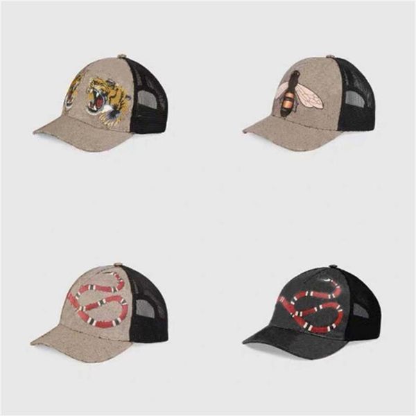 2022 designer mens baseball caps woman brand tiger head hats bee snake embroidered bone men women casquette sun hat gorras sports 206s3253, Blue;gray
2022 designer mens baseball caps woman brand tiger head hats bee snake embroidered bone men women casquette sun hat gorras sports 206s3253, Blue;gray