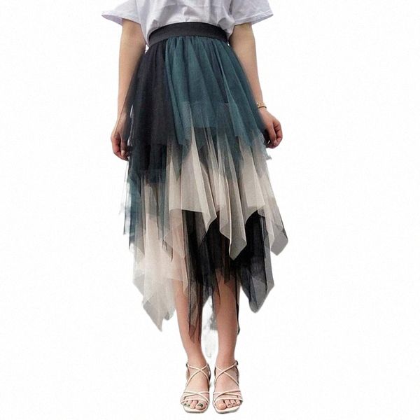 skirts skirts arrival 2022 multi- color multi-layer irregular mesh skirt elastic waist woman pleated midi japanese tulle s8ni#, Black
skirts skirts arrival 2022 multi- color multi-layer irregular mesh skirt elastic waist woman pleated midi japanese tulle s8ni#, Black
