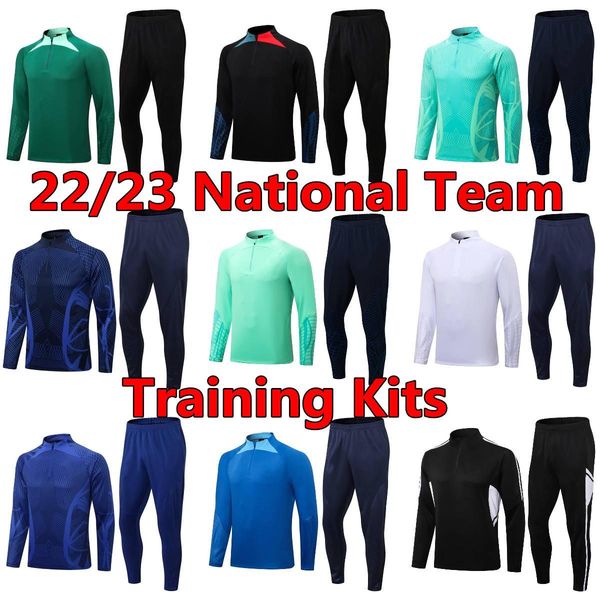 college wear national team tracksuit 22 23 kane training kit foden tracksuit bruno mbappe soccer jersey shirts track suit depay virgil de jo, Black
college wear national team tracksuit 22 23 kane training kit foden tracksuit bruno mbappe soccer jersey shirts track suit depay virgil de jo, Black