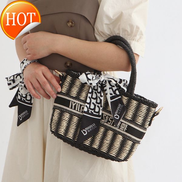 new designer handbagsins style large capacity straw woven shoulder women's ribbon leisure outdoor vacation bucket bag
new designer handbagsins style large capacity straw woven shoulder women's ribbon leisure outdoor vacation bucket bag