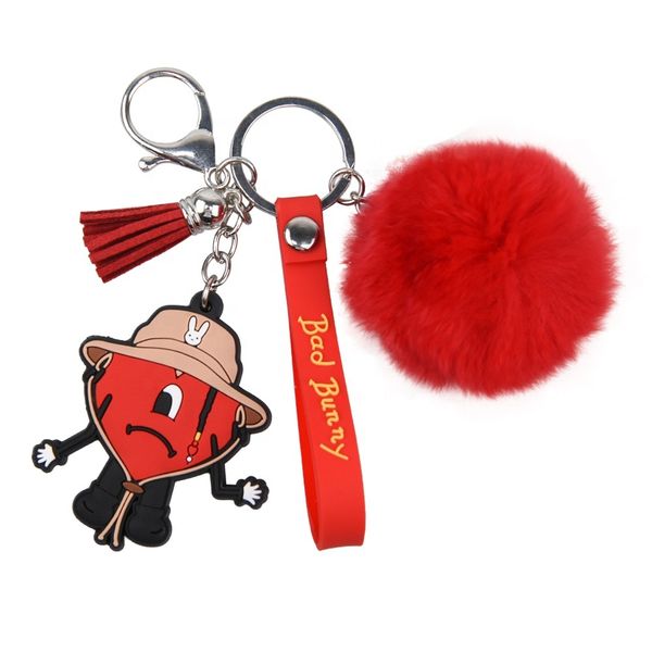 key rings 3d rubber soft pvc bad bunny keychains halloween red heart keychains bad bunny croc charm keychain, White;pink
key rings 3d rubber soft pvc bad bunny keychains halloween red heart keychains bad bunny croc charm keychain, White;pink