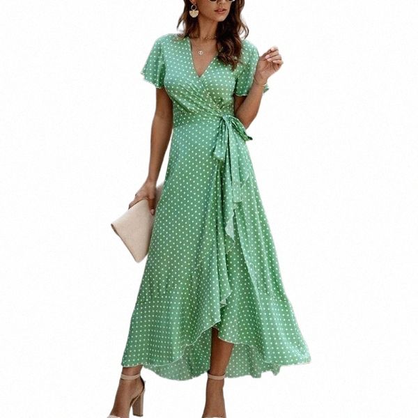 casual dresses casual dresses summer polka dot dress 2022 green sundress ladies short sleeve bohemian chiffon split maxi femme robe vestidos, Black;gray
casual dresses casual dresses summer polka dot dress 2022 green sundress ladies short sleeve bohemian chiffon split maxi femme robe vestidos, Black;gray