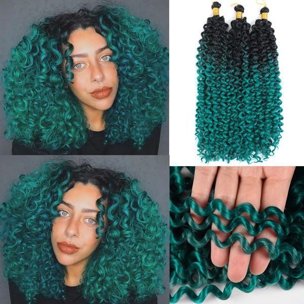 lans 14 inch water wave crochet hair extensions bohemian crochets braids synthetic braiding hair pure blonde colors bulk ls22, Black
lans 14 inch water wave crochet hair extensions bohemian crochets braids synthetic braiding hair pure blonde colors bulk ls22, Black