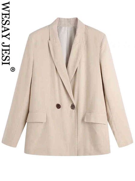 suit wesay jesi fashion women blazer jacket long sleeves doublebreasted suit co, White;black
suit wesay jesi fashion women blazer jacket long sleeves doublebreasted suit co, White;black