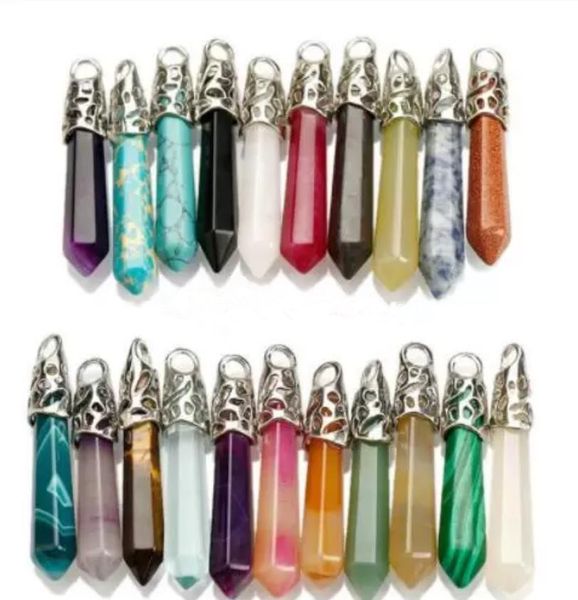 charms pendum hexagonal pointed reiki natural stones crystal pillar charms pendant for necklace making diy gift accessor dhseller2010 dhkz2, Bronze;silver
charms pendum hexagonal pointed reiki natural stones crystal pillar charms pendant for necklace making diy gift accessor dhseller2010 dhkz2, Bronze;silver