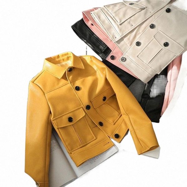 women's leather & faux leather women's leather & faux ailegogo women single breasted short black jacket female bike coat motorcycl
women's leather & faux leather women's leather & faux ailegogo women single breasted short black jacket female bike coat motorcycl