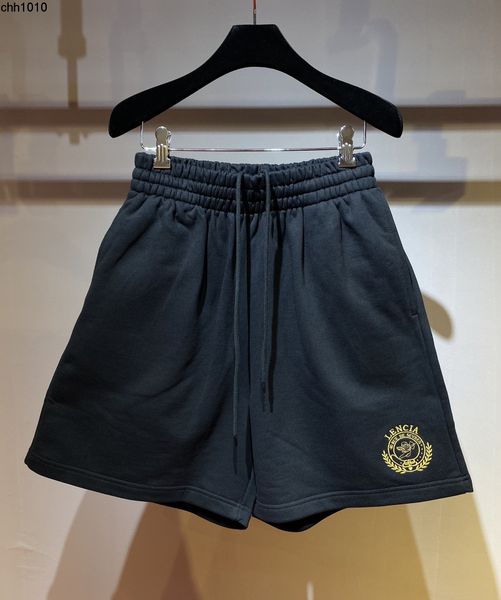 summer high shorts version b cupid embroidery classic elastic loose casual men's and women's short pants balencaigass, White;black
summer high shorts version b cupid embroidery classic elastic loose casual men's and women's short pants balencaigass, White;black
