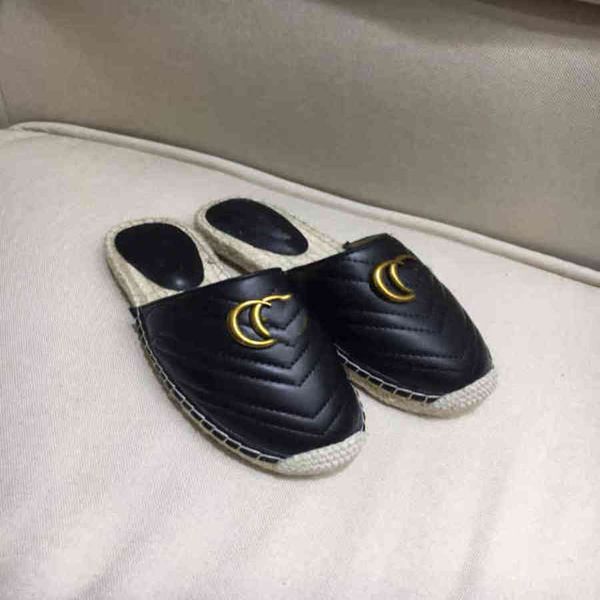 70% off designer women's luxury slippers high version fisherman's letter buckle straw woven hemp rope thick baotou one pedal lazy, Black
70% off designer women's luxury slippers high version fisherman's letter buckle straw woven hemp rope thick baotou one pedal lazy, Black