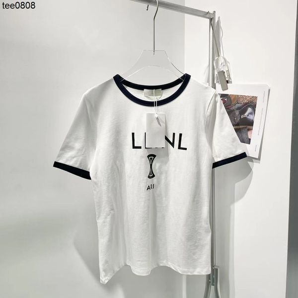 celinss tee home 22 spring and summer new temperament letter print t-shirt loose contrast round neck short sleeve batch, White
celinss tee home 22 spring and summer new temperament letter print t-shirt loose contrast round neck short sleeve batch, White