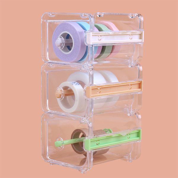 newcome eyelash extension tape cutter holder transparent storage cutters colors cutter split grafting eyelashes medical tapes makeup tools s
newcome eyelash extension tape cutter holder transparent storage cutters colors cutter split grafting eyelashes medical tapes makeup tools s