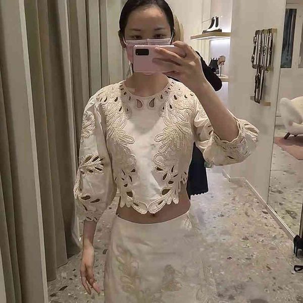 women's jackets fadan m's spring summer round neck color matching hollow out embroidery short skirt, Black;brown
women's jackets fadan m's spring summer round neck color matching hollow out embroidery short skirt, Black;brown