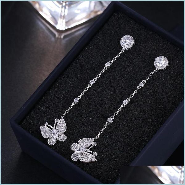stud stud elegant long tassel butterfly drop zircon earrings for women vintage jewelry modern party wedding bridal accessories gifts dhm9e, Golden;silver
stud stud elegant long tassel butterfly drop zircon earrings for women vintage jewelry modern party wedding bridal accessories gifts dhm9e, Golden;silver