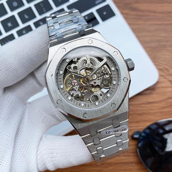 men's automatic watch mechanical 42mm sapphire waterproof 316 stainless steel fashion star style, Slivery;brown
men's automatic watch mechanical 42mm sapphire waterproof 316 stainless steel fashion star style, Slivery;brown