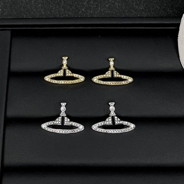 luxury stud saturn earrings for woman diamond designer jewelry silver gold plating planet fashion eardrop copper geometry charm accesso255j, Golden;silver
luxury stud saturn earrings for woman diamond designer jewelry silver gold plating planet fashion eardrop copper geometry charm accesso255j, Golden;silver