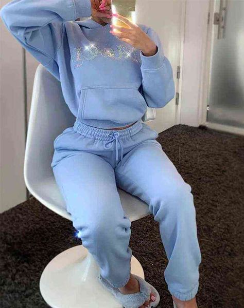women's two piece pants autumn pink jogging suits for women letter print long sleeve hoodie sweatpants solid sweat suits women matching, White
women's two piece pants autumn pink jogging suits for women letter print long sleeve hoodie sweatpants solid sweat suits women matching, White