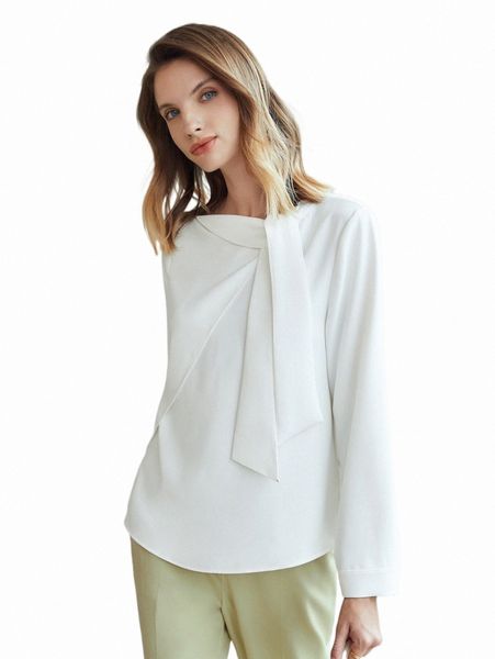 women's blouses & shirts motf premium draped wrap o8u1#, White
women's blouses & shirts motf premium draped wrap o8u1#, White