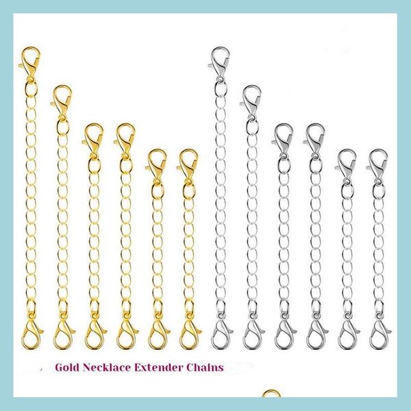 chains wholesale 200pcs lot two-headed lobster clasp stainless steel necklace tail chain bracelet extension drop delivery 2 mjfashion dhoib, Silver
chains wholesale 200pcs lot two-headed lobster clasp stainless steel necklace tail chain bracelet extension drop delivery 2 mjfashion dhoib, Silver