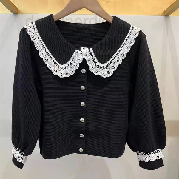 women's sweaters designer fadan 's 2022 spring new french women's dress lace doll neck bubble sleeve cardigan nd3u, White;black
women's sweaters designer fadan 's 2022 spring new french women's dress lace doll neck bubble sleeve cardigan nd3u, White;black