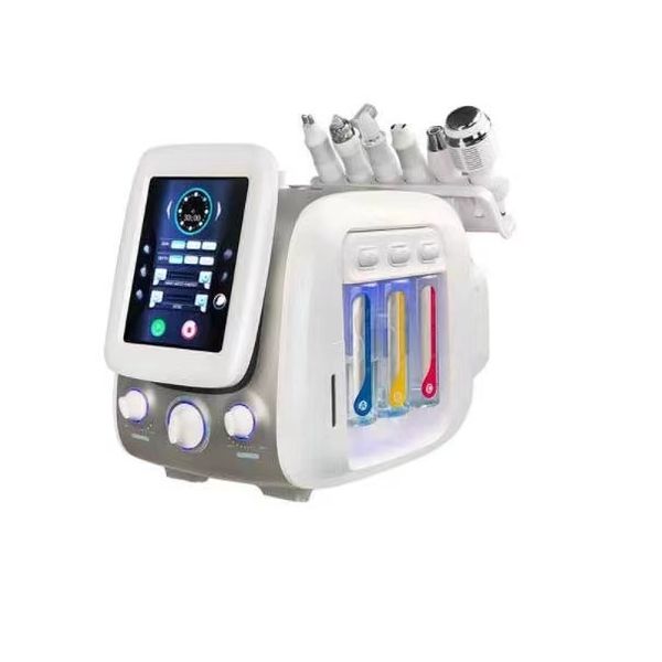 the latest version 6 in 1 plasma oxygen hydrothermal bubble face skin hydro spa machine wrinkle remover beauty instrument, Black;white
the latest version 6 in 1 plasma oxygen hydrothermal bubble face skin hydro spa machine wrinkle remover beauty instrument, Black;white