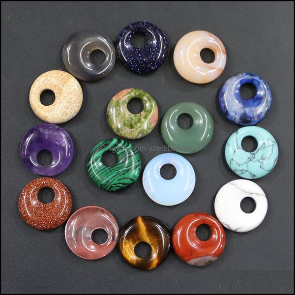 charms 18mm assorted natural stone crystal gogo donut charms rose quartz pendants safety button beads for jewelry making dhseller2010 dha7l, Bronze;silver
charms 18mm assorted natural stone crystal gogo donut charms rose quartz pendants safety button beads for jewelry making dhseller2010 dha7l, Bronze;silver