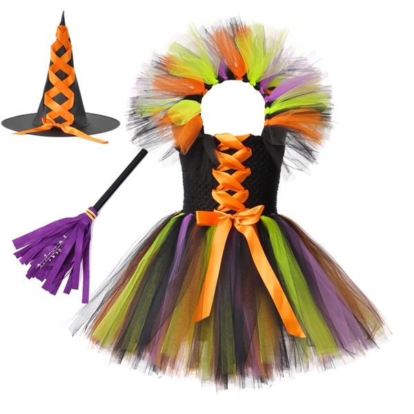 special occasions witch halloween costume for girls kids tutu dress hat broom children cosplay dress clothing for carnival party christmas 1, Blue
special occasions witch halloween costume for girls kids tutu dress hat broom children cosplay dress clothing for carnival party christmas 1, Blue