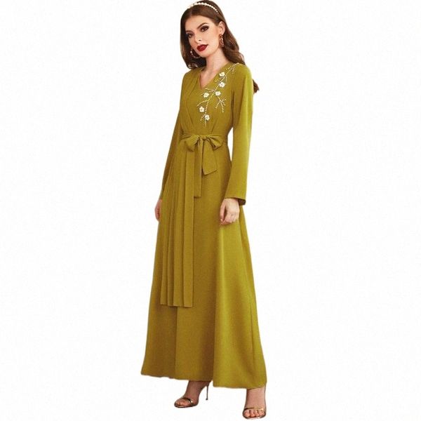ethnic clothing ethnic clothing ba613 muslim robe mustard yellow hand sewn diamond decoration flower pleated long sleeve dress b80u#, Red
ethnic clothing ethnic clothing ba613 muslim robe mustard yellow hand sewn diamond decoration flower pleated long sleeve dress b80u#, Red