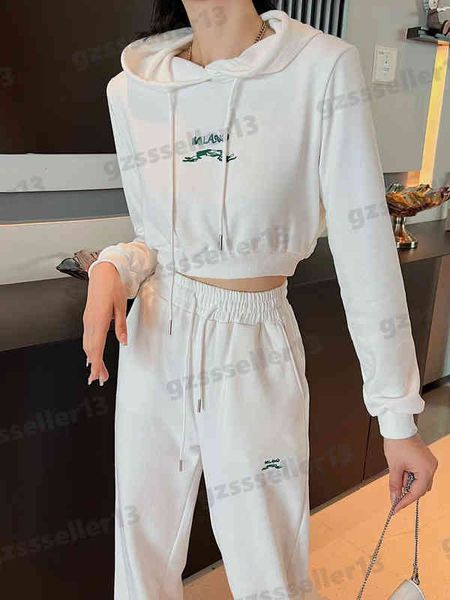 womens two pieces pants designer classic pattern embroidered logo two piece sets suit luxury autumn thin short hooded sweatshirt and sport p, White
womens two pieces pants designer classic pattern embroidered logo two piece sets suit luxury autumn thin short hooded sweatshirt and sport p, White