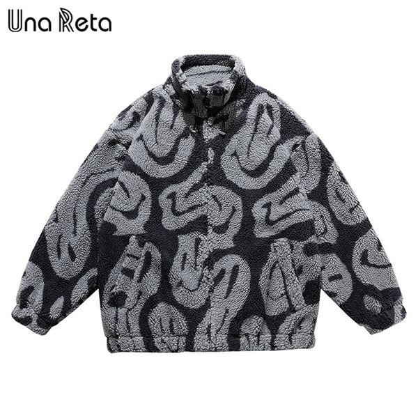 men's fur faux una reta mxxl winter coat casual lamb wool parka streetwear loose clothing grain fleece jacket 220905, Black
men's fur faux una reta mxxl winter coat casual lamb wool parka streetwear loose clothing grain fleece jacket 220905, Black