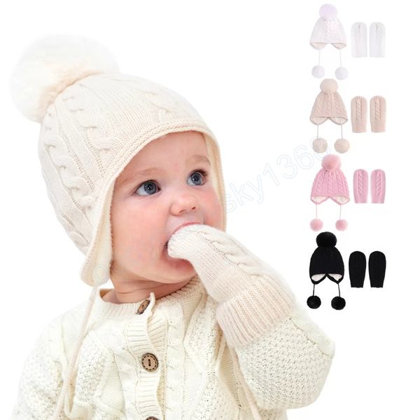 baby girls knitted cap with gloves kids crochet ear protection hat keep warm hats children knit winter caps toddler infant accessories, Yellow
baby girls knitted cap with gloves kids crochet ear protection hat keep warm hats children knit winter caps toddler infant accessories, Yellow