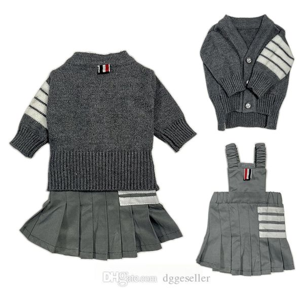 Autumn Winter Dog Apparel Designer Dog Clothes Freely Matched Dogs Sweater Dress Collegial Style for Small Pet Cardigan Knitwear Puppy Cat Dresses Grey s A388, Grey(sweater and dress)
Autumn Winter Dog Apparel Designer Dog Clothes Freely Matched Dogs Sweater Dress Collegial Style for Small Pet Cardigan Knitwear Puppy Cat Dresses Grey s A388, Grey(sweater and dress)