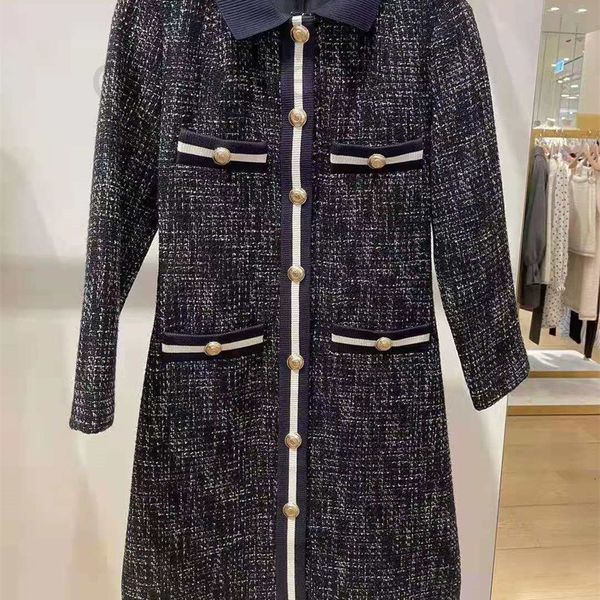 casual dresses designer fadan 2021 autumn and winter new tweed waist tight thin dress 5hhv, Black;gray
casual dresses designer fadan 2021 autumn and winter new tweed waist tight thin dress 5hhv, Black;gray