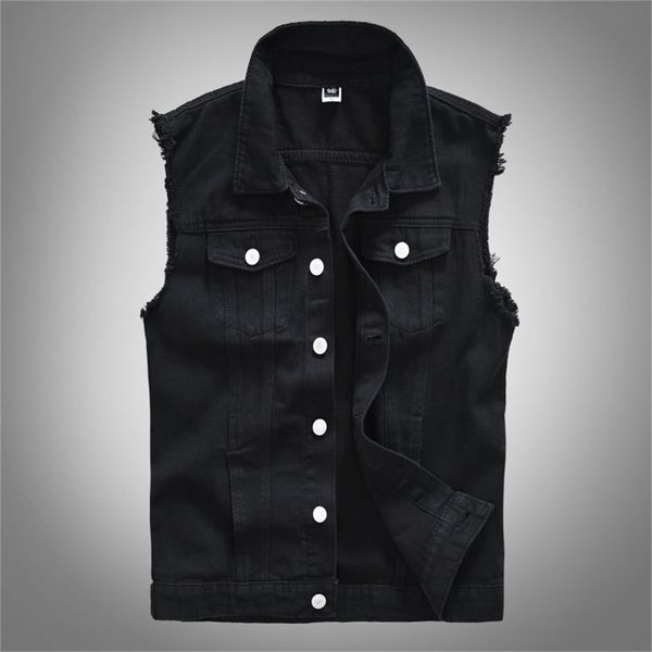 men's vests fashion casual black hooded sleeveless denim jacket street punk style multiple size options m6xl 220905, Black;white
men's vests fashion casual black hooded sleeveless denim jacket street punk style multiple size options m6xl 220905, Black;white