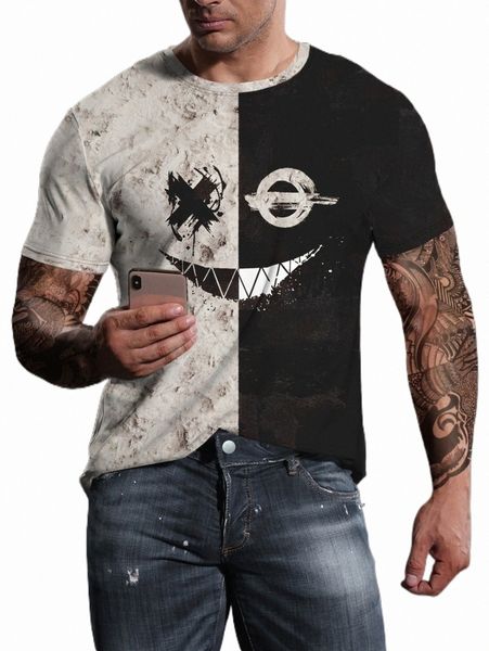 men's t-shirts men two tone cartoon graphic tee g2br#, White;black
men's t-shirts men two tone cartoon graphic tee g2br#, White;black